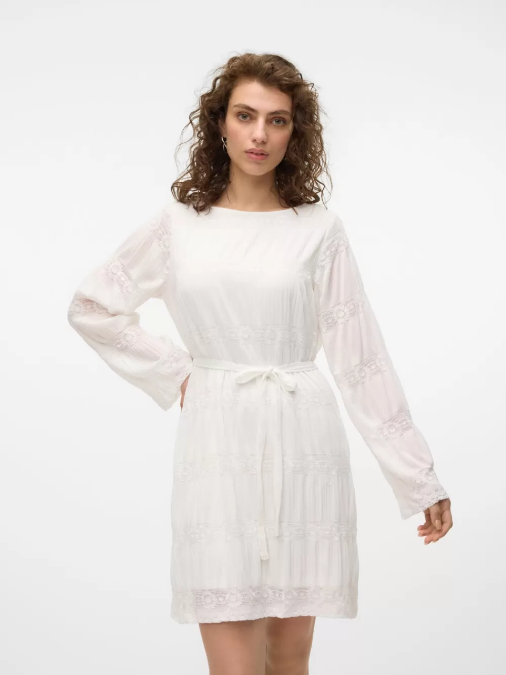 VERO MODA VMLUNA Lyhyt mekko Snow White Sale