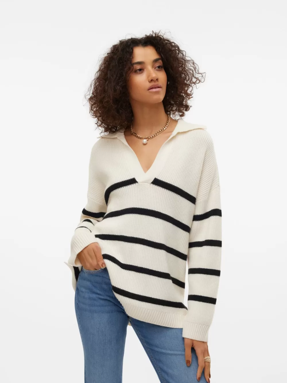 VERO MODA VMLUNA Neulepuserot Birch Cheap