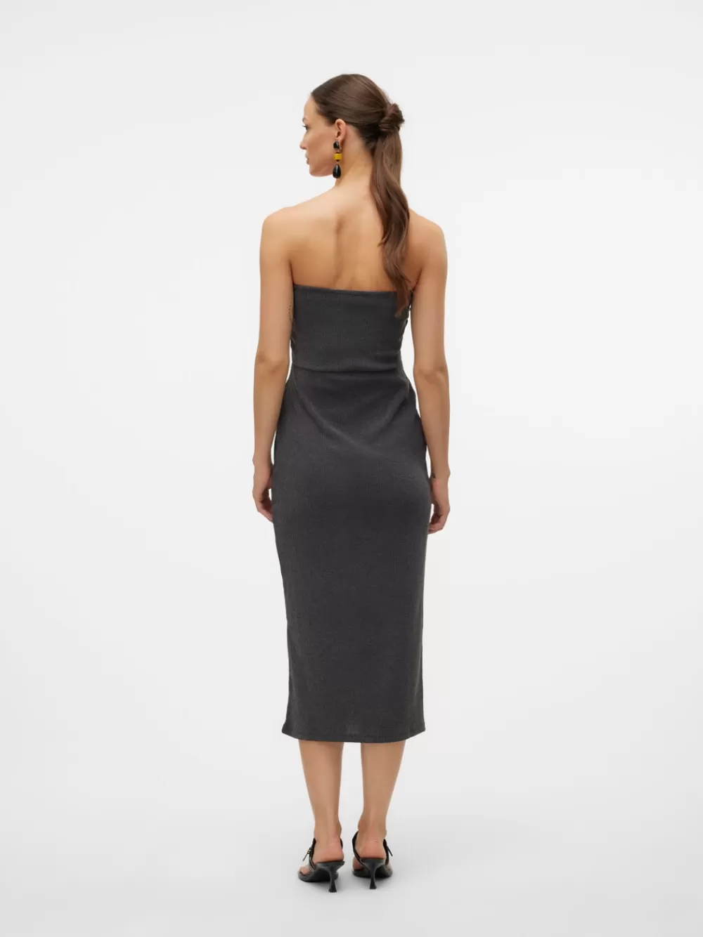 VERO MODA VMLUNA Pitkä mekko Asphalt Cheap