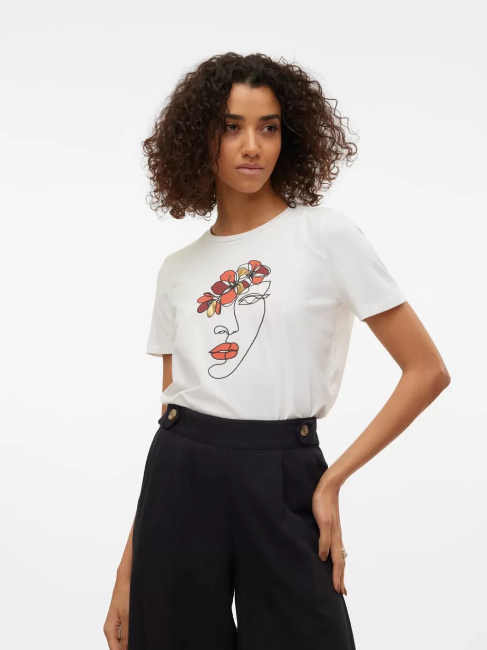 VERO MODA VMMACKENZI T-paidat Snow White Shop