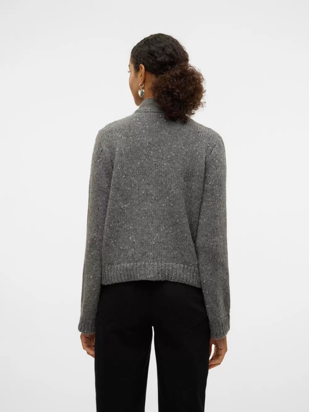 VERO MODA VMMARCELA Neuletakit Light Grey Melange Cheap