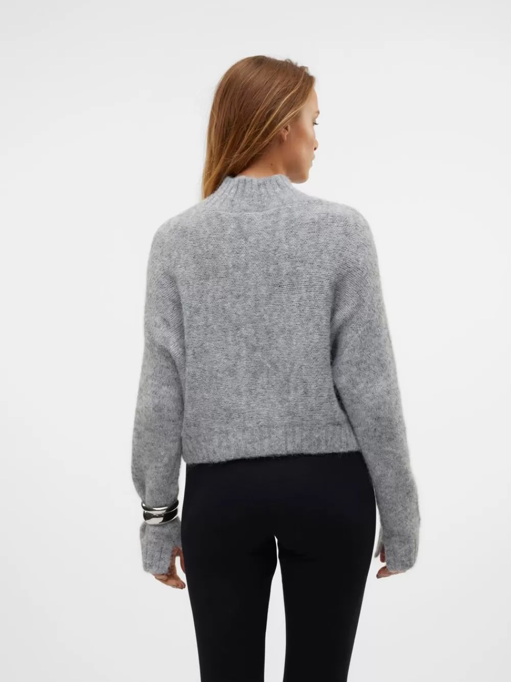 VERO MODA VMMARS Neulepuserot Light Grey Melange Flash Sale
