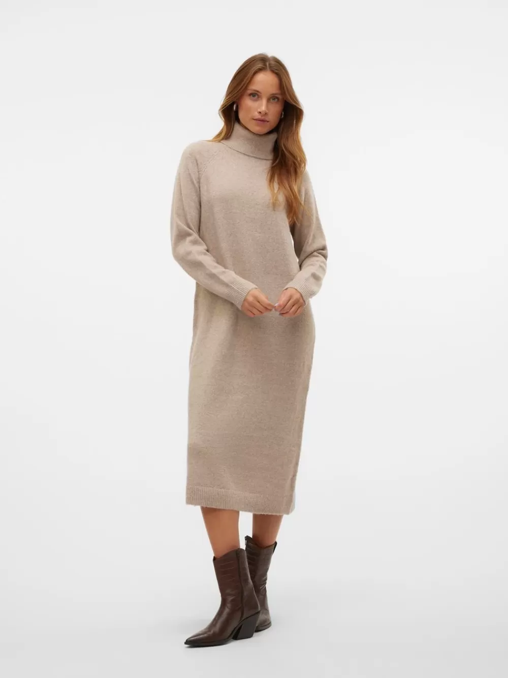 VERO MODA VMMARWA Pitkä mekko Natural Melange Cheap