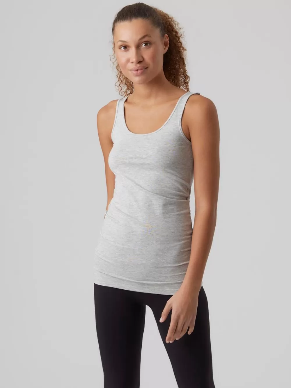 VERO MODA VMMAXI Hihattomat topit Light Grey Melange Hot
