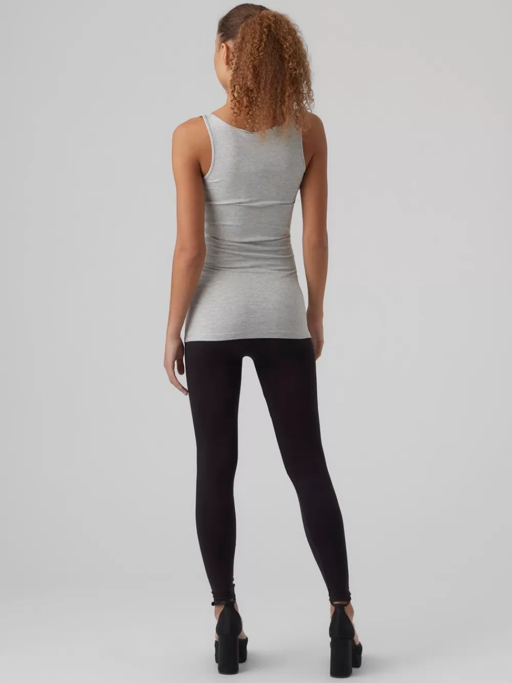 VERO MODA VMMAXI Hihattomat topit Light Grey Melange Hot