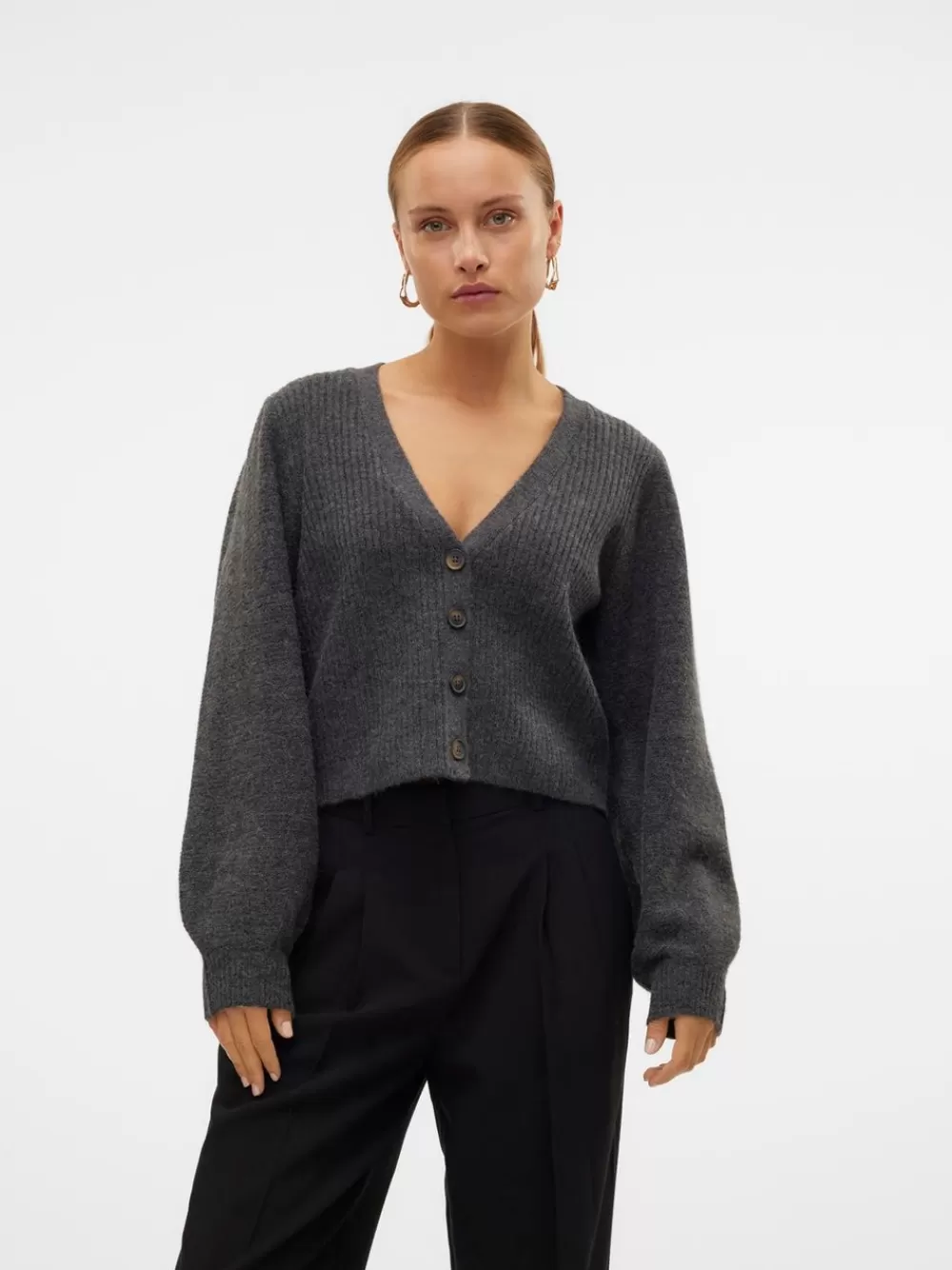 VERO MODA VMMAY Neuletakit Dark Grey Melange Online