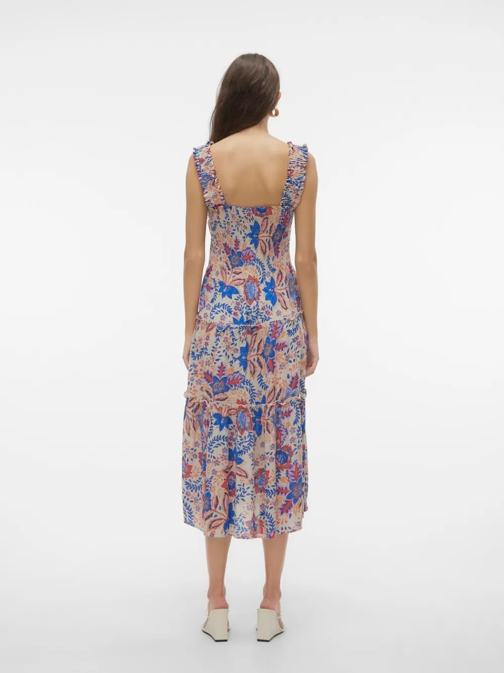 VERO MODA VMMENNY Pitkä mekko Silver Lining Cheap