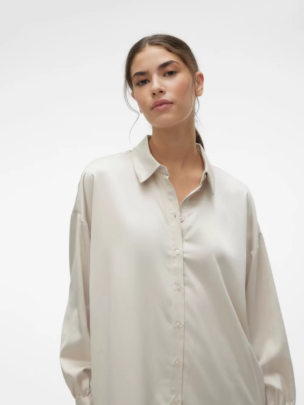 VERO MODA VMMERLE Lyhyt mekko Pumice Stone Best Sale