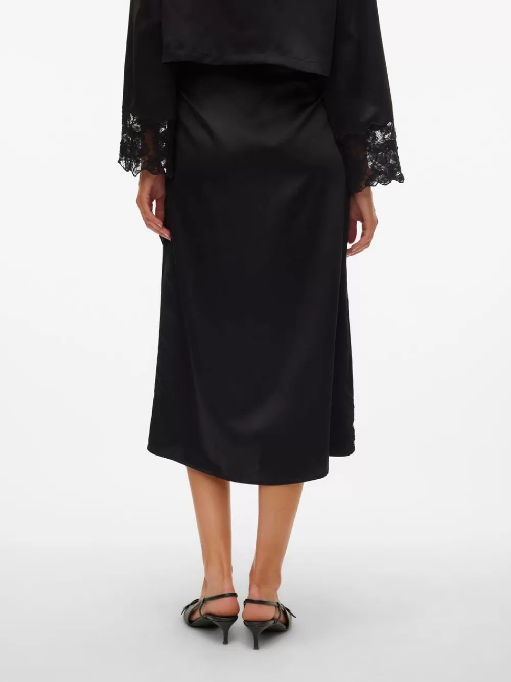 VERO MODA VMMERLE Pitkä hame Black Shop