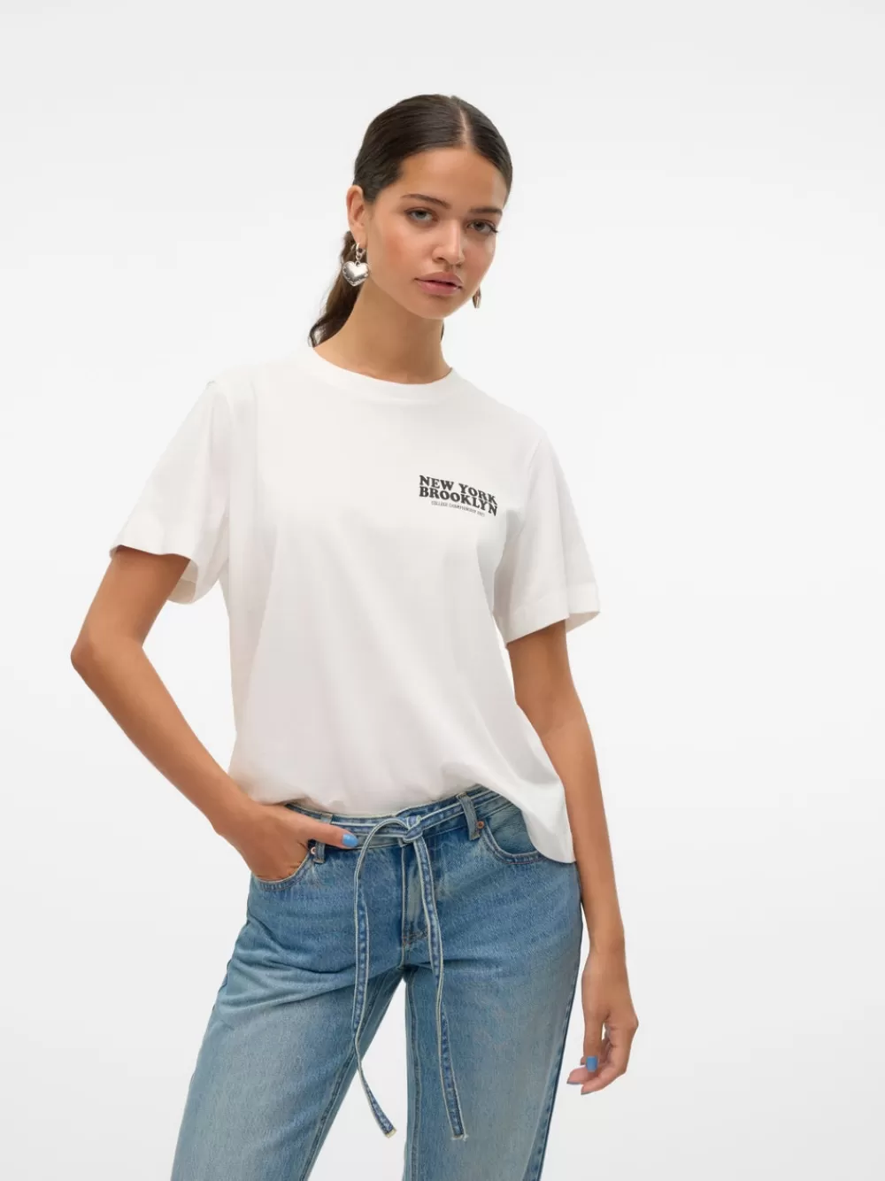 VERO MODA VMMETTE T-paidat Snow White Fashion