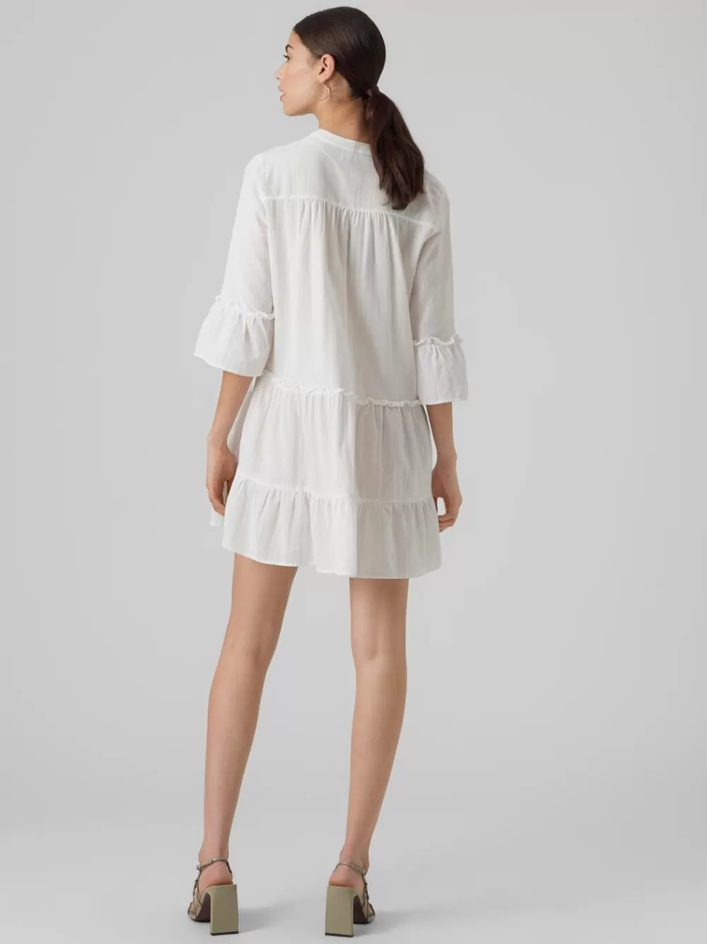 VERO MODA VMMILAN Lyhyt mekko Snow White Best Sale