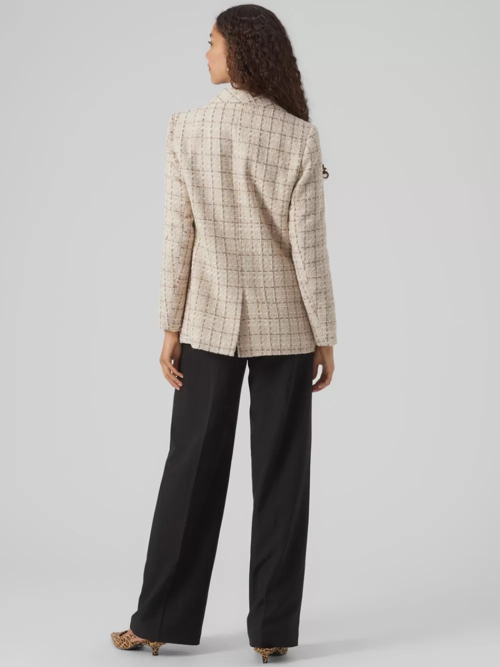 VERO MODA VMMILEY Bleiserit Oatmeal Clearance