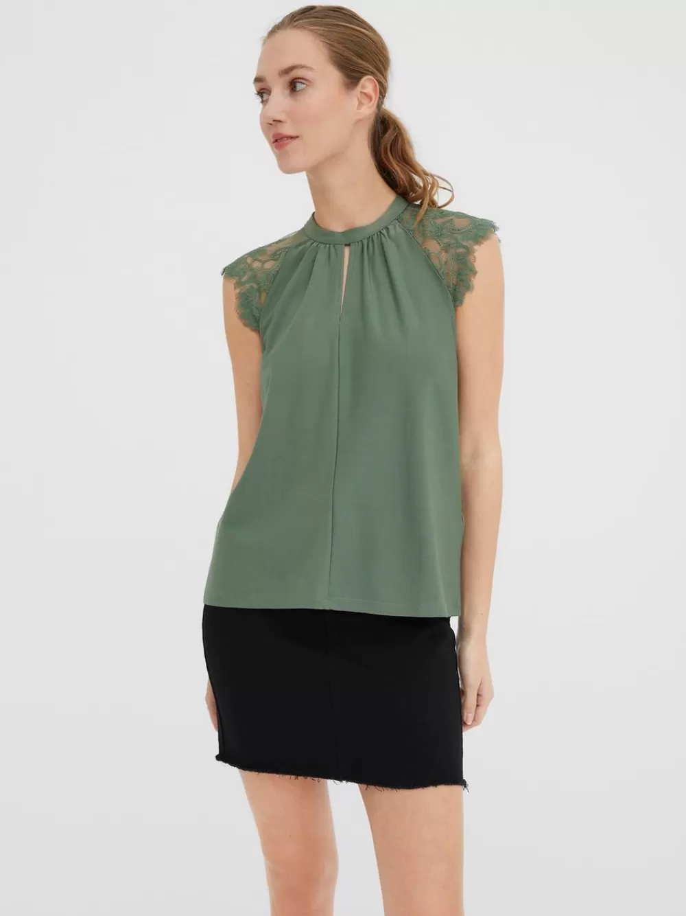 VERO MODA VMMILLA Topit Laurel Wreath Fashion