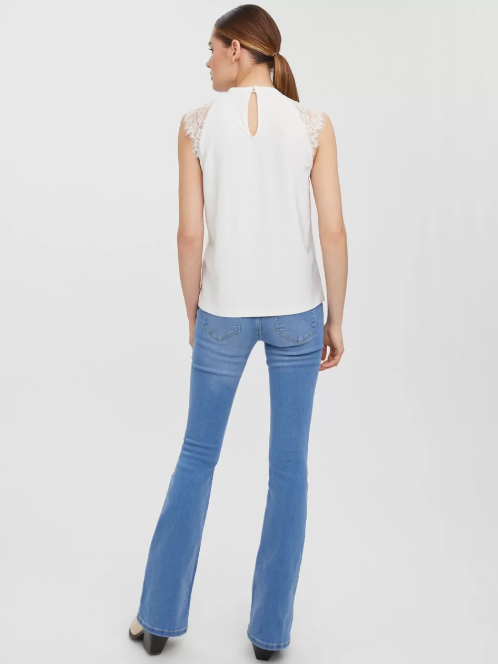 VERO MODA VMMILLA Topit Snow White Cheap