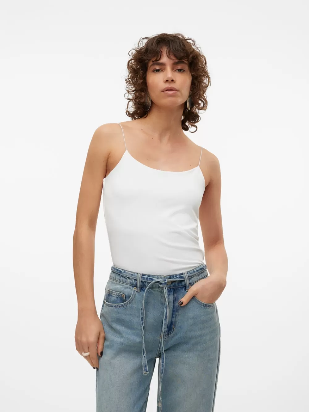 VERO MODA VMMILLION Topit Snow White Best Sale