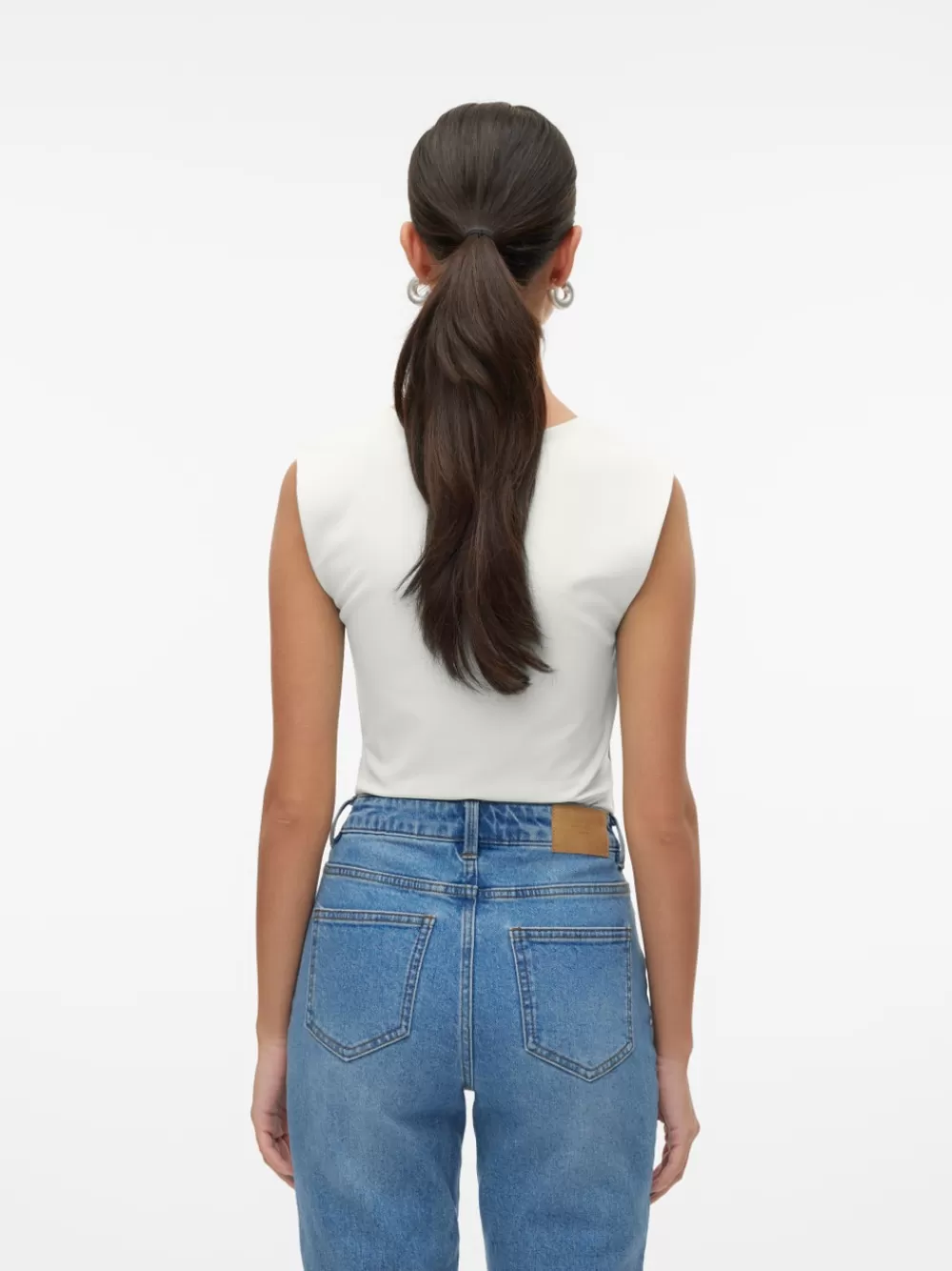VERO MODA VMMILLION Topit Snow White Best Sale