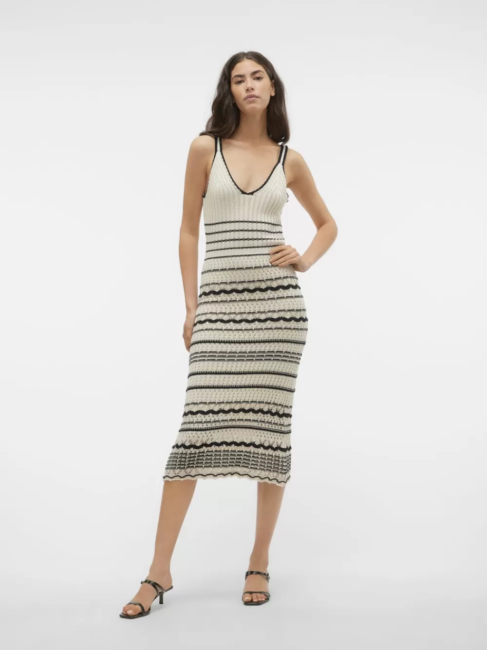 VERO MODA VMMINOU Pitkä mekko Birch New