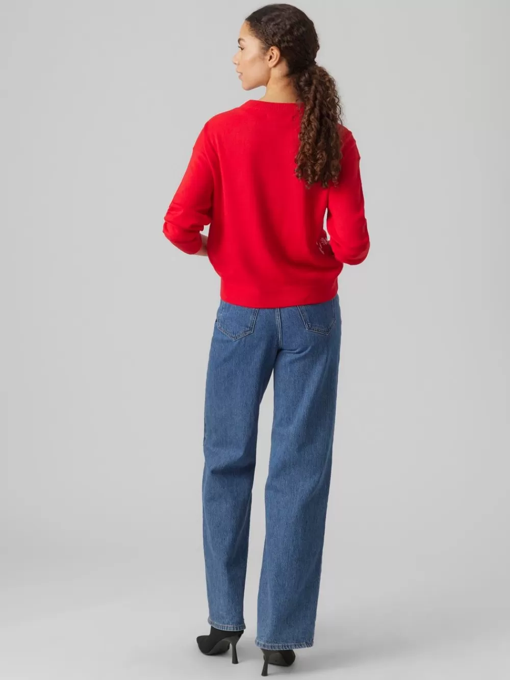 VERO MODA VMMIXEDXMAS Neulepuserot Chinese Red Store