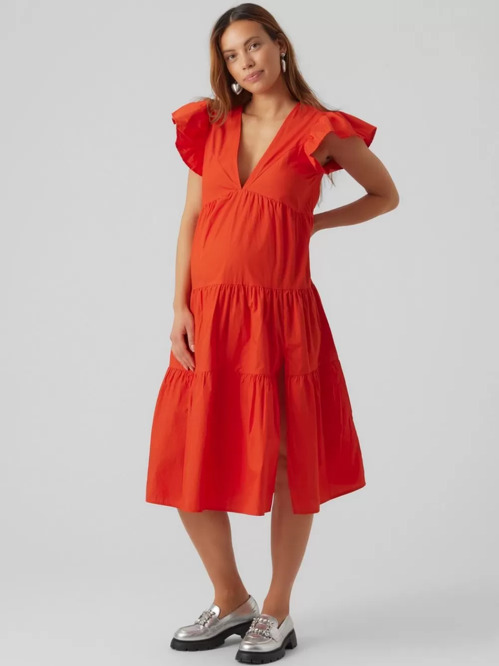 VERO MODA VMMJARLOTTE Spicy Orange Cheap