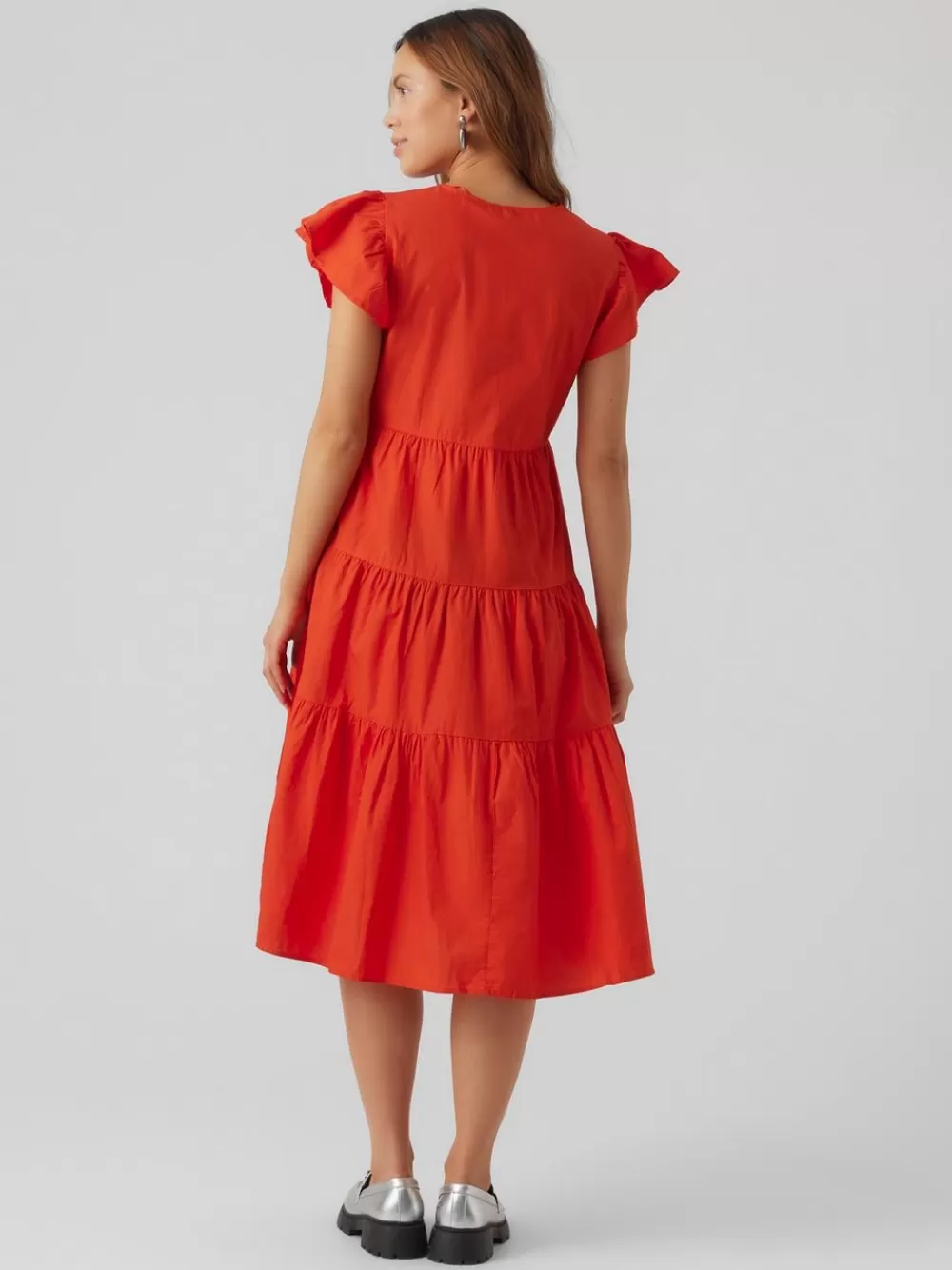 VERO MODA VMMJARLOTTE Spicy Orange Cheap