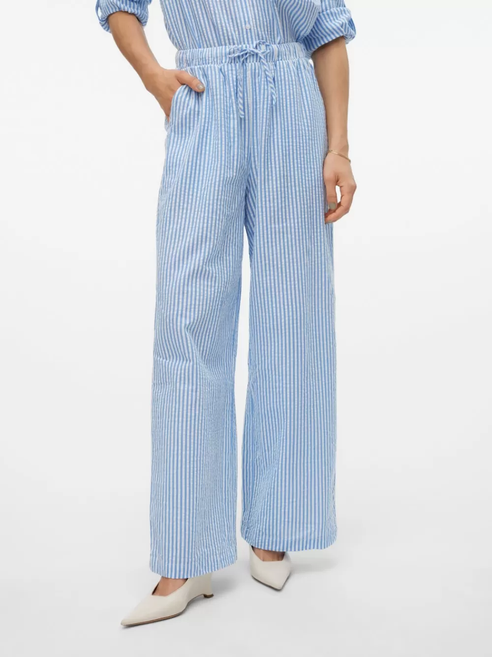 VERO MODA VMMOLLY Housut Vista Blue Shop