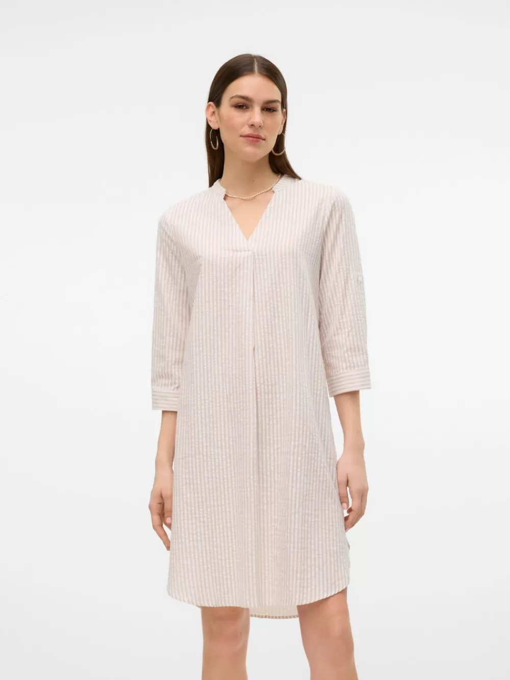 VERO MODA VMMOLLY Lyhyt mekko Irish Cream Hot