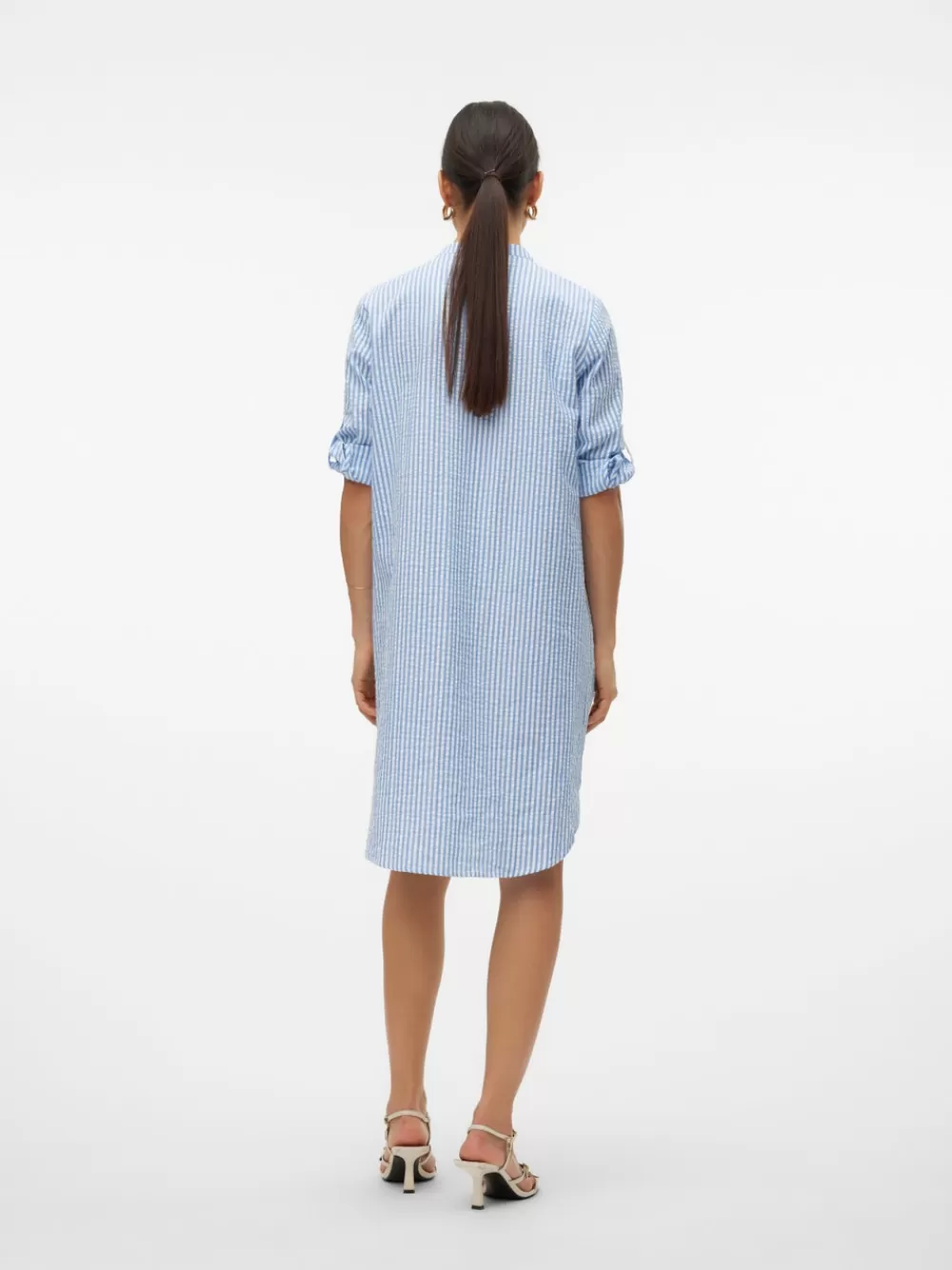 VERO MODA VMMOLLY Lyhyt mekko Vista Blue Hot