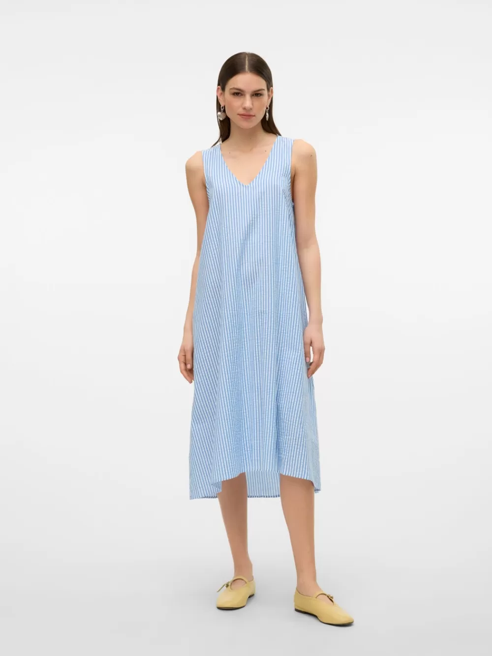 VERO MODA VMMOLLY Pitkä mekko Vista Blue Flash Sale