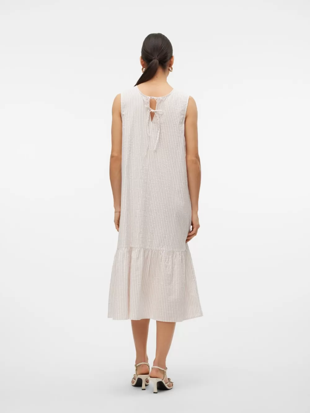 VERO MODA VMMOLLY Pitkä mekko Irish Cream Hot
