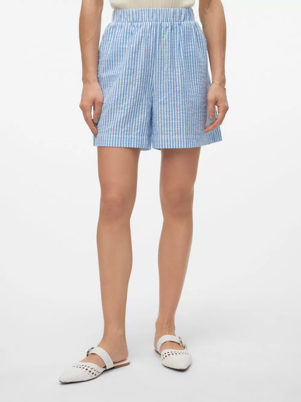 VERO MODA VMMOLLY Shortsit Vista Blue Best Sale