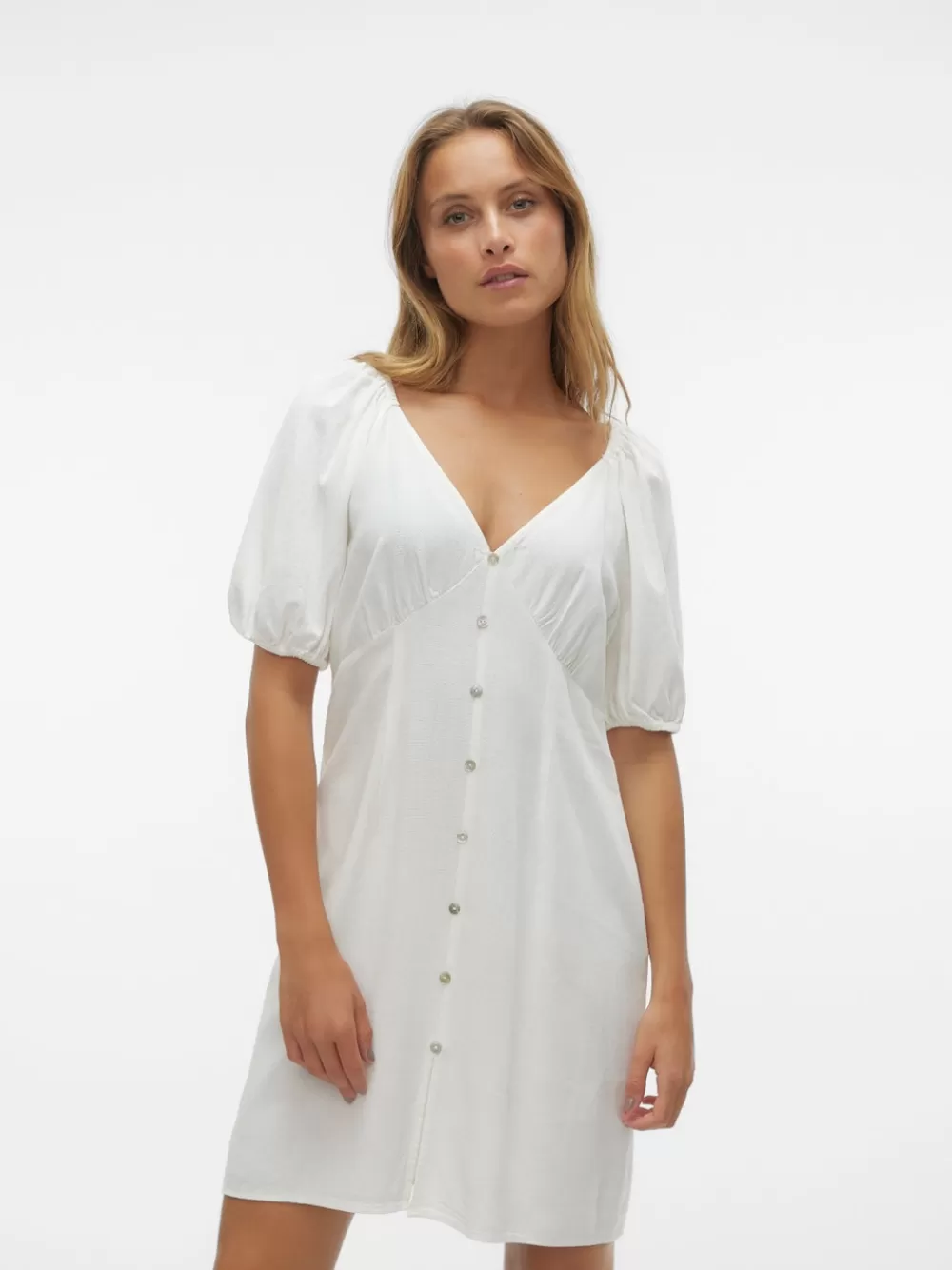 VERO MODA VMMYMILO Lyhyt mekko Snow White Hot