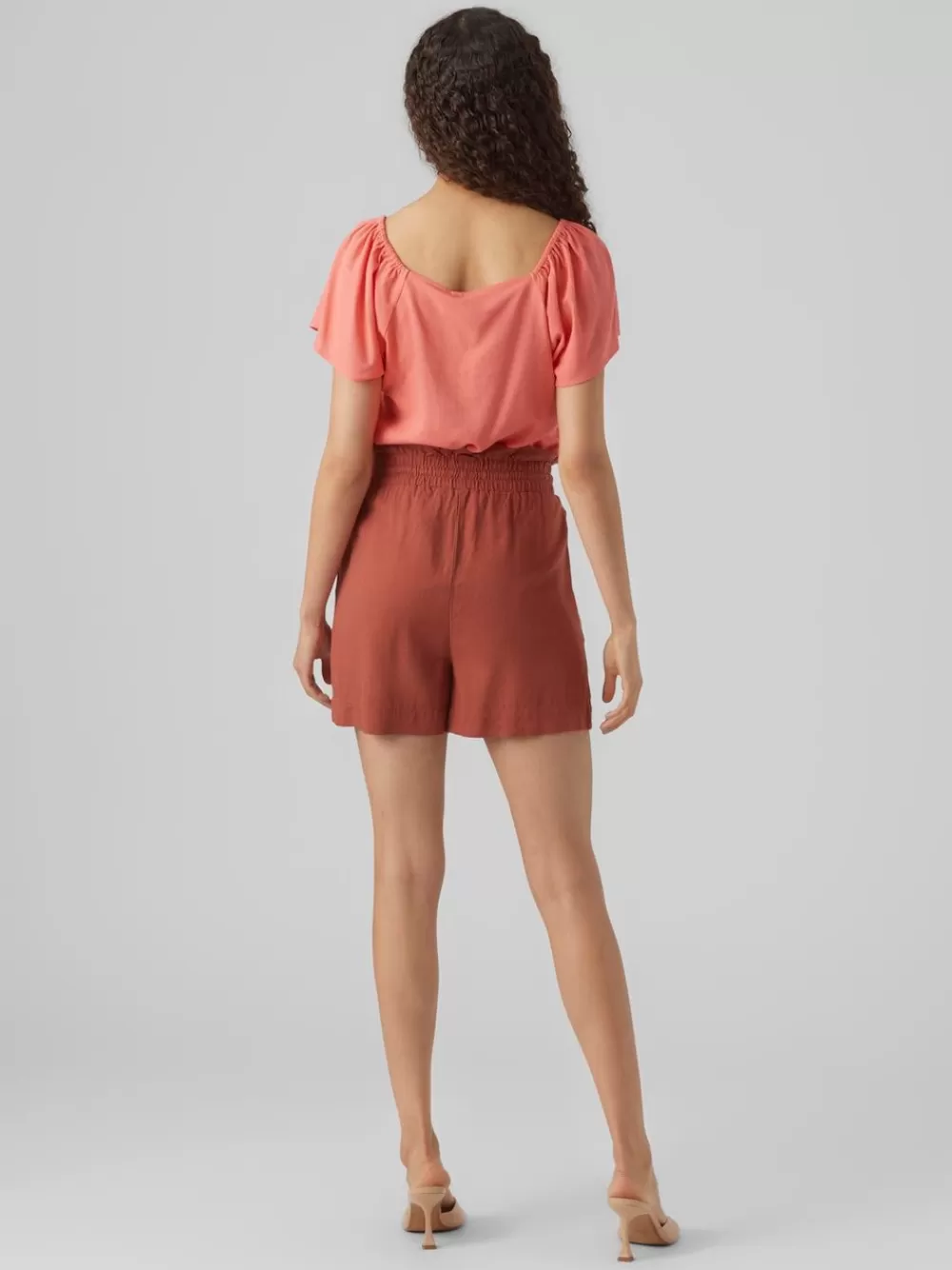 VERO MODA VMMYMILO Paidat Georgia Peach Sale
