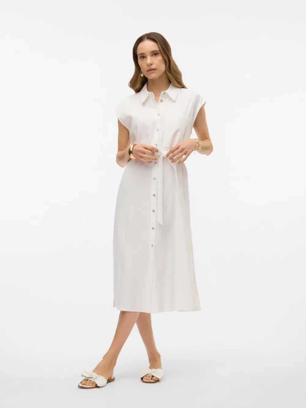 VERO MODA VMMYMILO Pitkä mekko Snow White Outlet