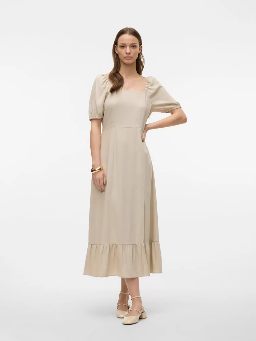 VERO MODA VMMYMILO Pitkä mekko Silver Lining Store