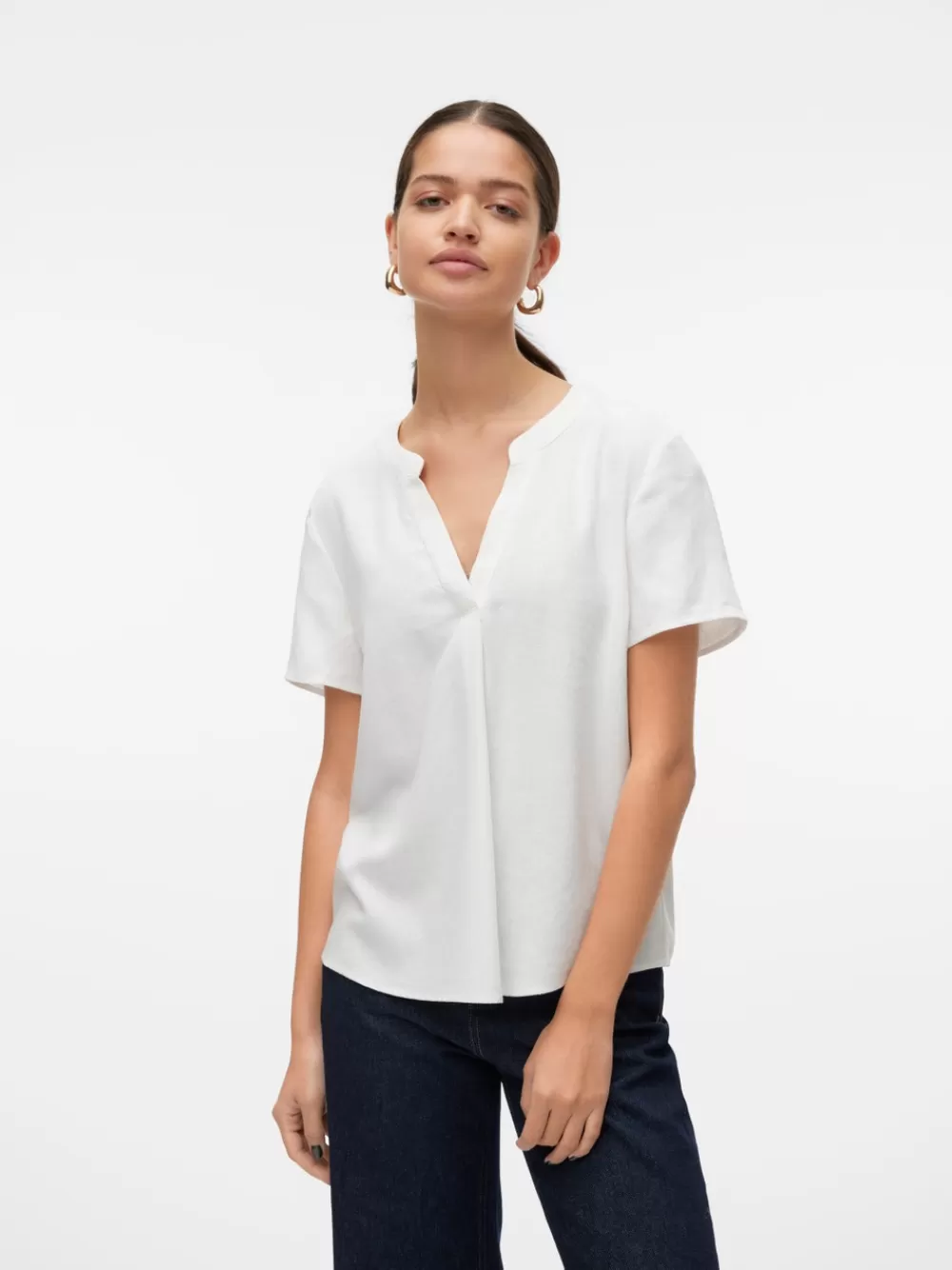 VERO MODA VMMYMILO Topit Snow White Clearance