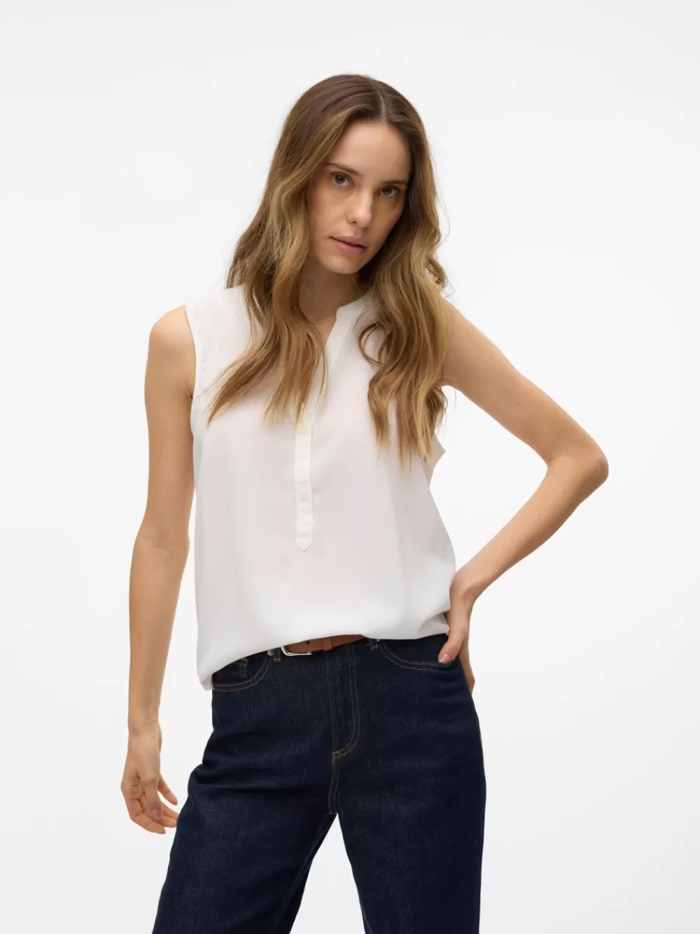 VERO MODA VMNAJA Topit Snow White Clearance