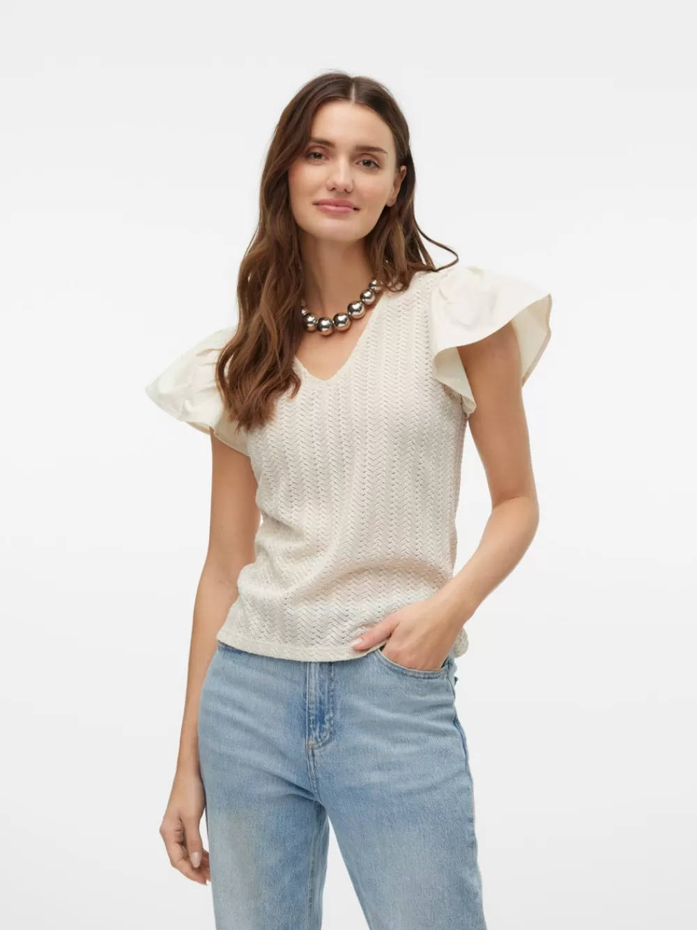 VERO MODA VMNAJA Topit Birch Hot