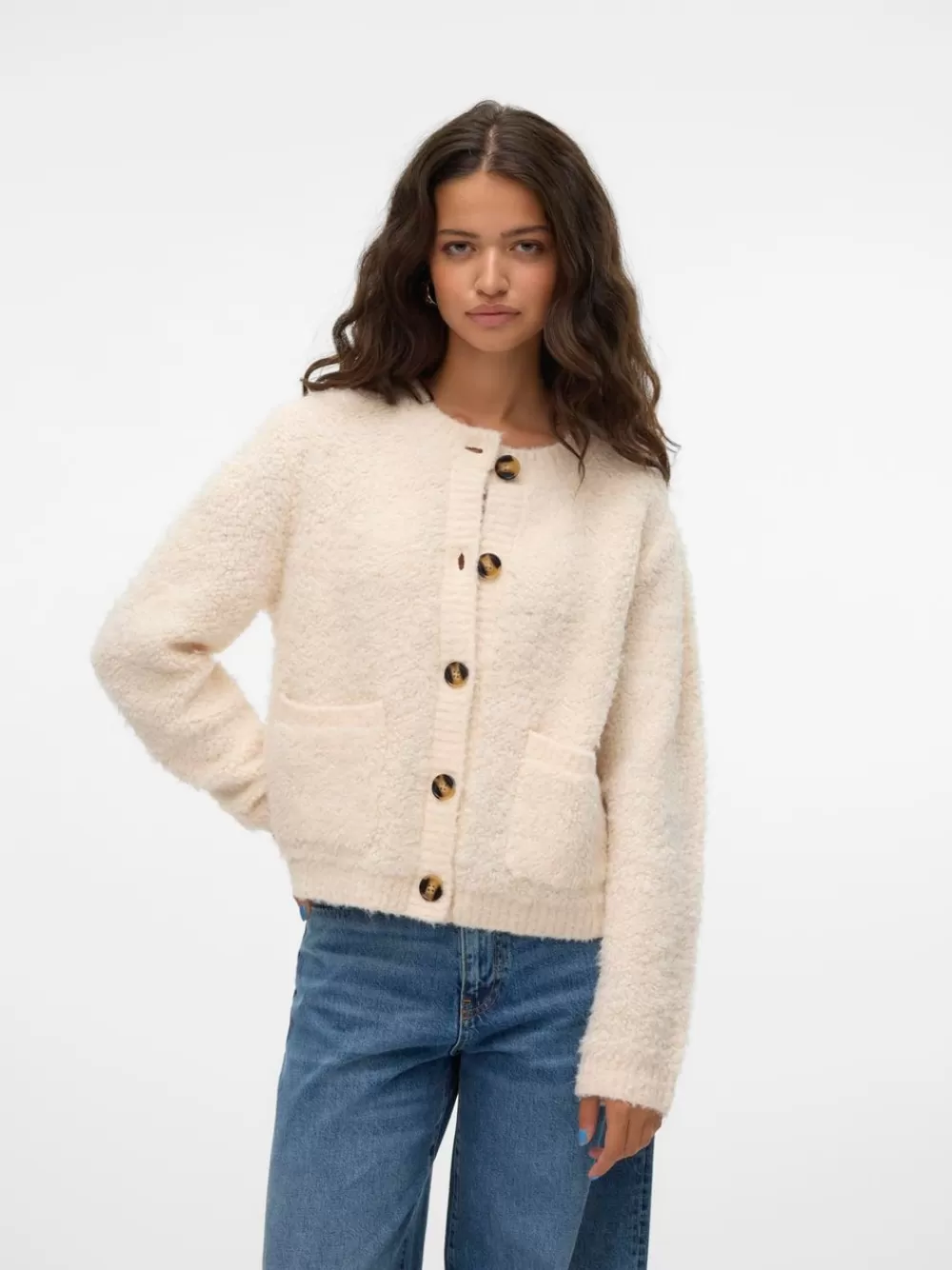VERO MODA VMNALANI Neuletakit Birch Hot