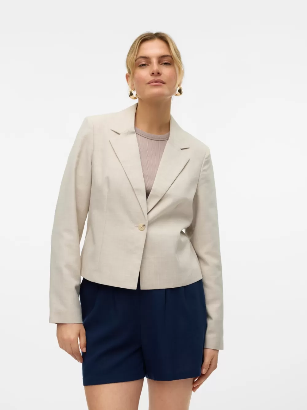 VERO MODA VMNANCY Bleiserit Silver Lining Best