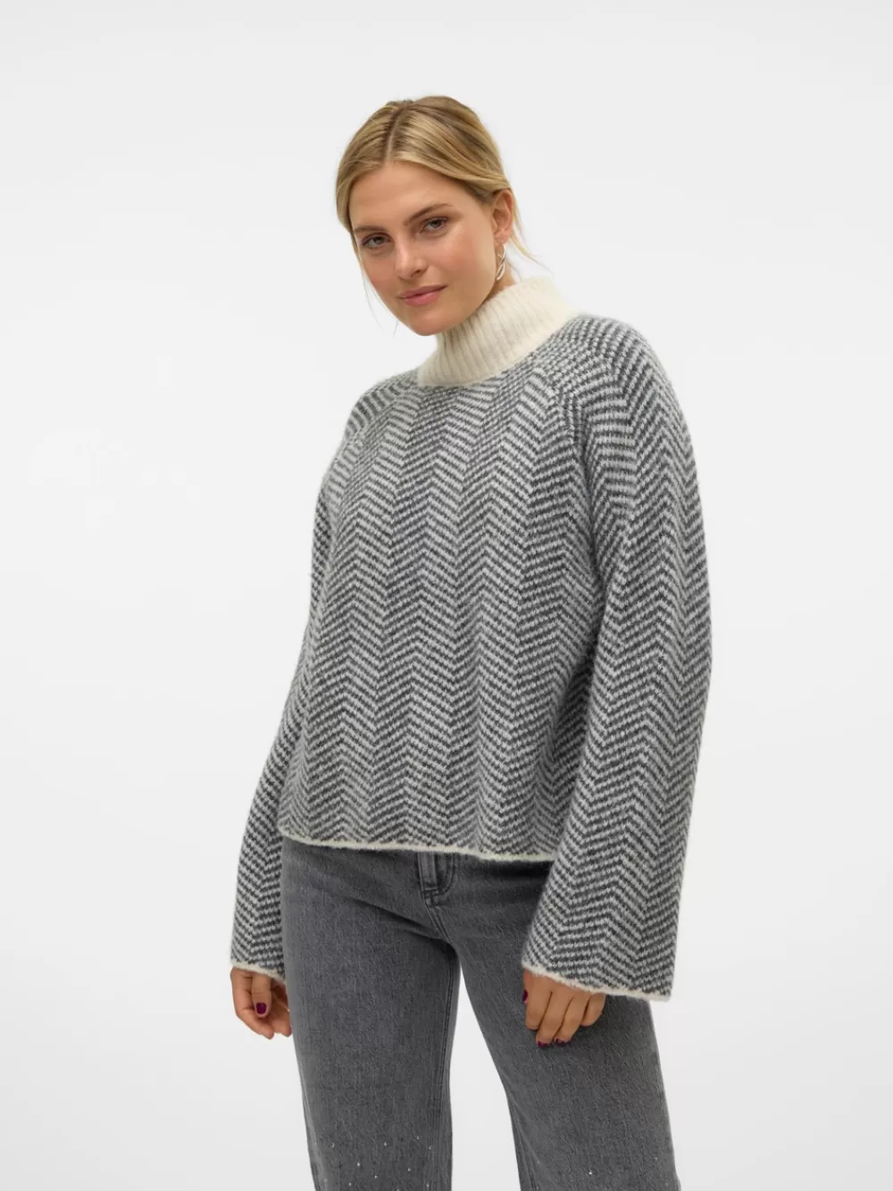 VERO MODA VMNAOMI Neulepuserot Birch Cheap