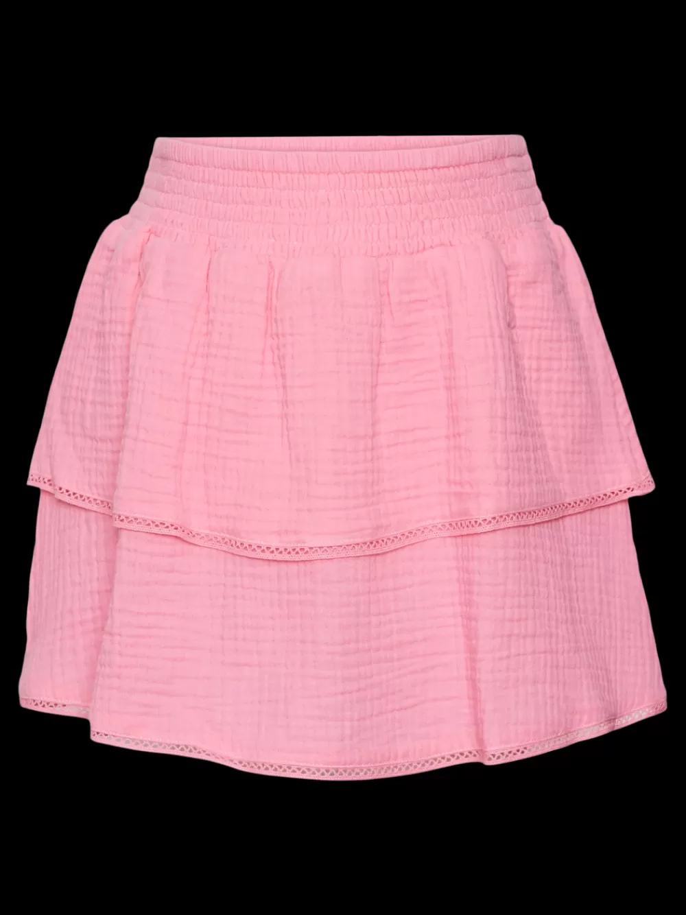 VERO MODA VMNATALI Korkea vyötärö Lyhyt hame Pink Cosmos Outlet