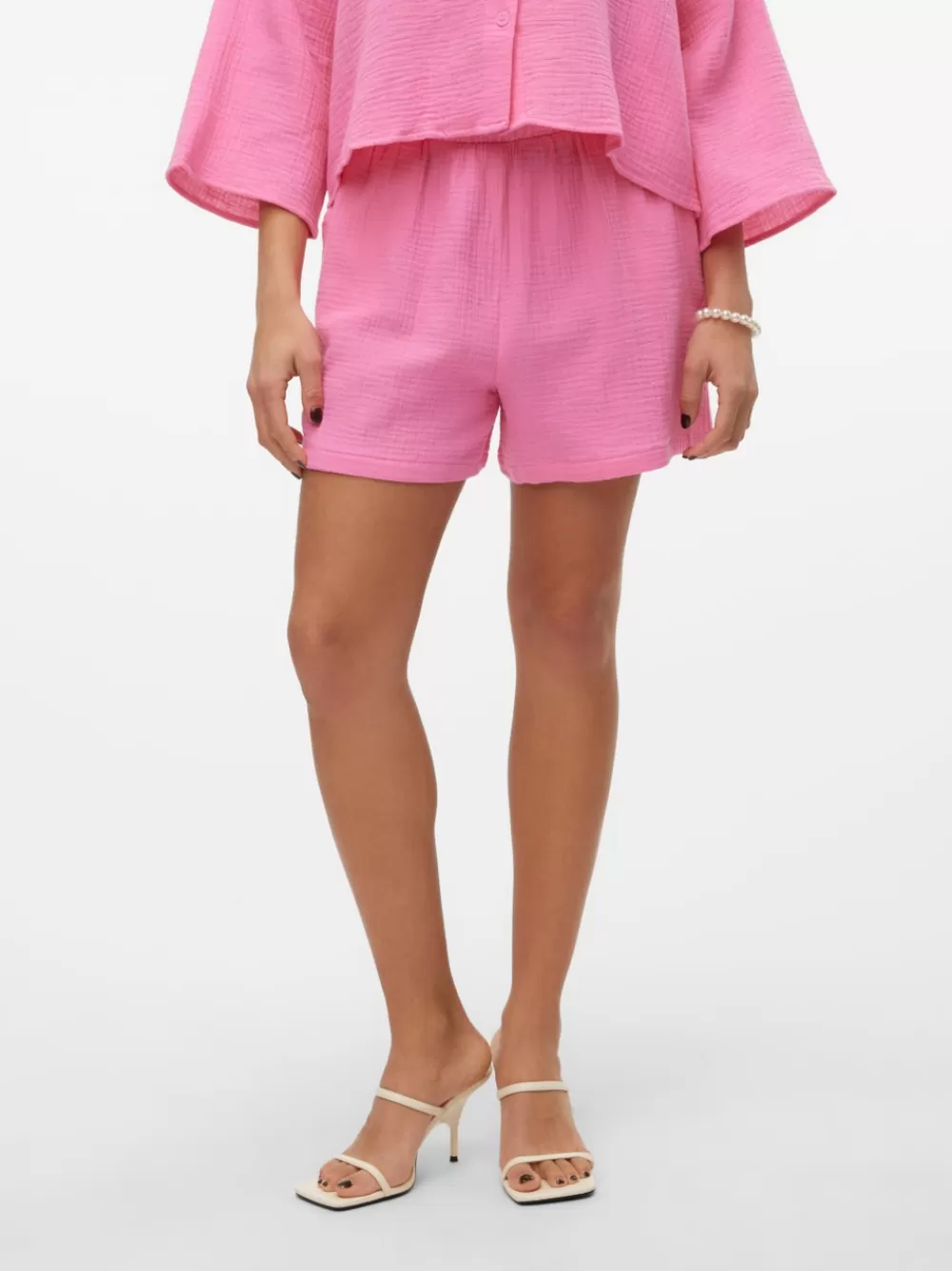 VERO MODA VMNATALI Shortsit Pink Cosmos Cheap