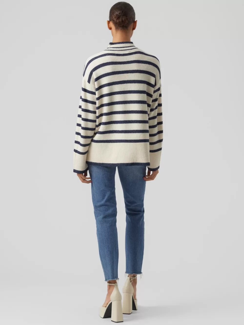 VERO MODA VMNELLY Neulepuserot Birch New