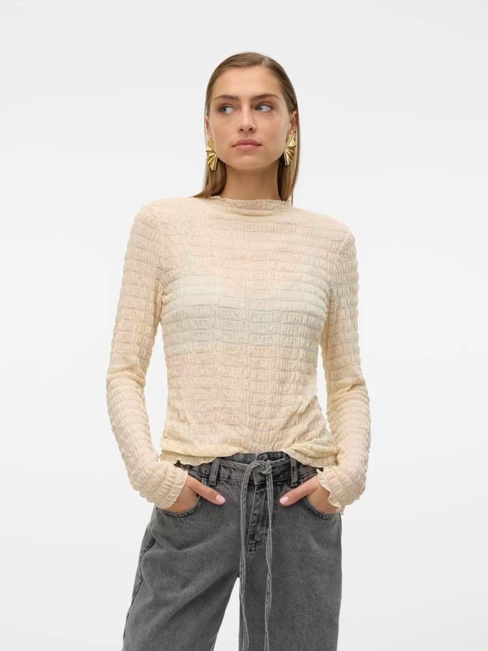 VERO MODA VMNEOLA Topit Birch Cheap