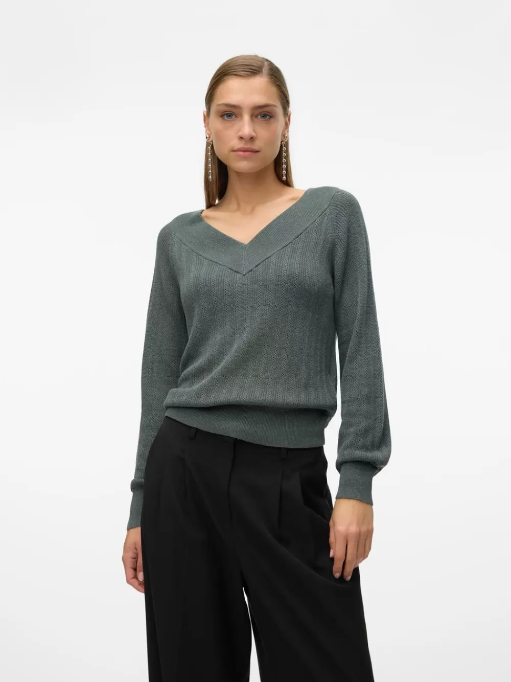 VERO MODA VMNEWLEXSUN Neulepuserot Balsam Green Cheap