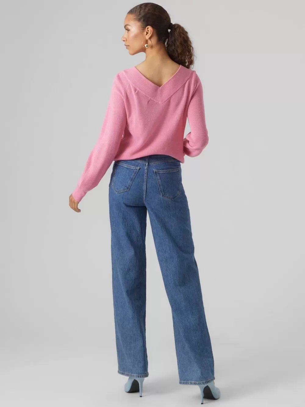 VERO MODA VMNEWLEXSUN Neulepuserot Sachet Pink Hot