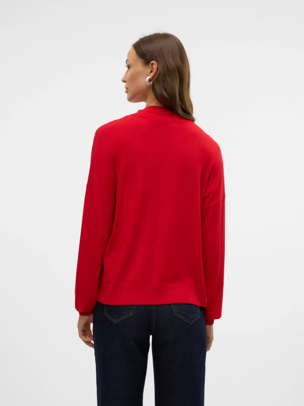 VERO MODA VMNEWQUEENGUARD Neulepuserot Chinese Red Discount