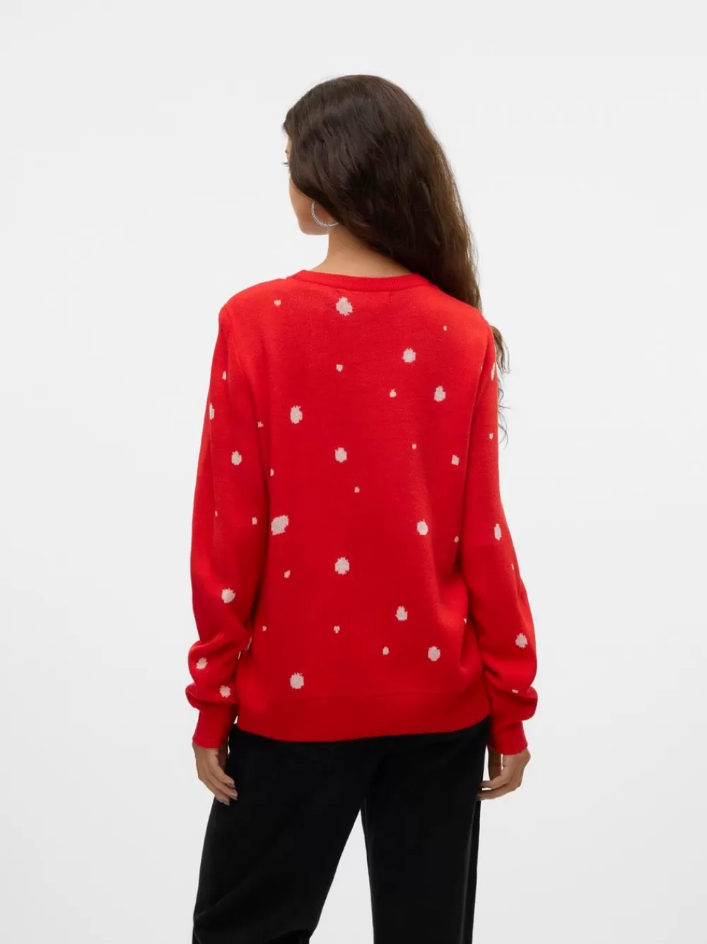 VERO MODA VMNEWTINSEL Neulepuserot Chinese Red Cheap