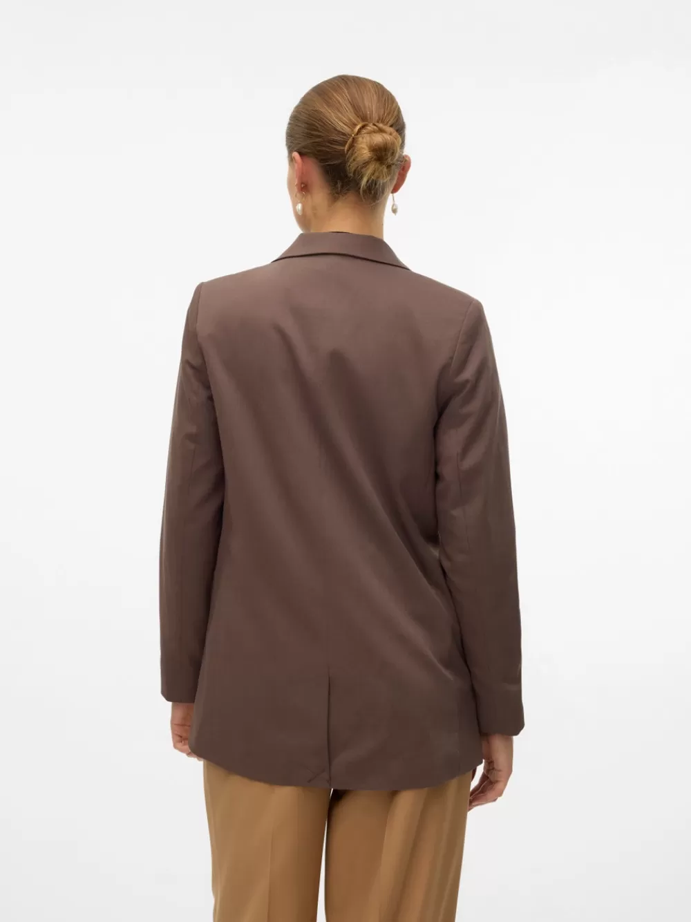 VERO MODA VMNILA Bleiserit Chocolate Brown Fashion