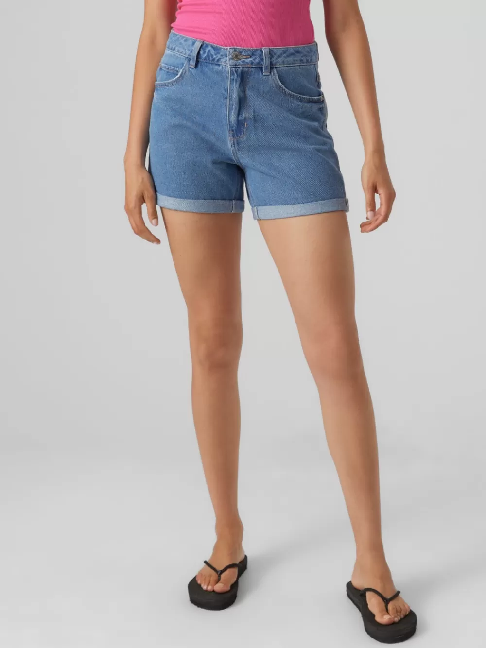 VERO MODA VMNINETEEN Shortsit Light Blue Denim Hot